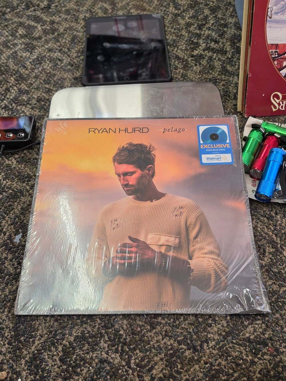 Ryan Hurd Pelago Aqua Blue Vinyl LP Record Sealed